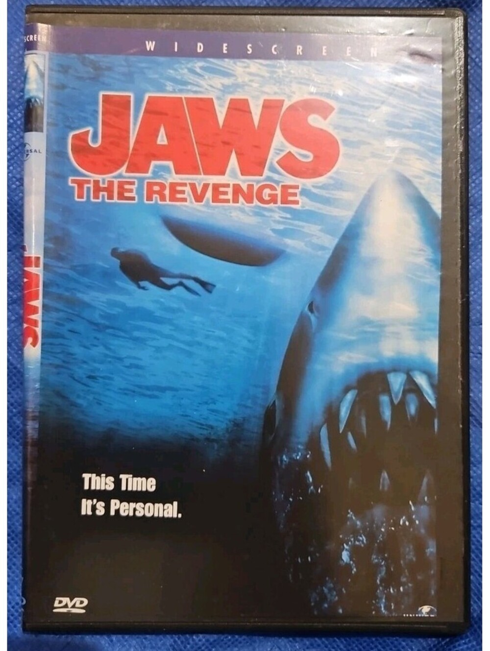 Jaws: the Revenge (DVD, 1987) Slimcase. Artwork Cropped. Tested